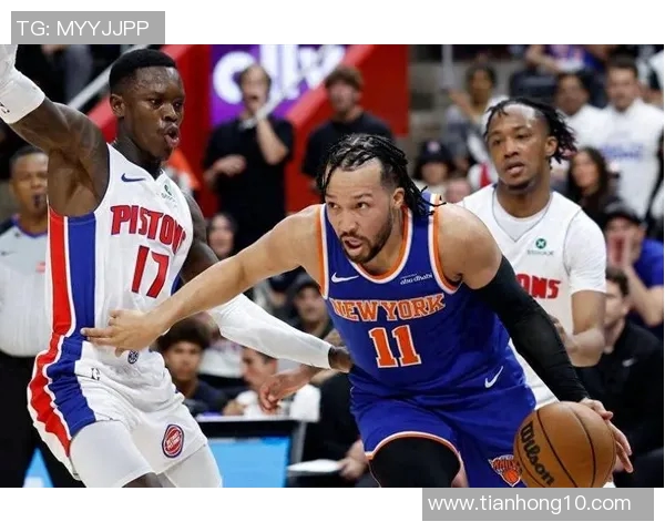 乔丹·克拉克森被罚下尼克斯替补席大笑，布伦森精准中投引领团队化学反应助尼克斯大胜篮网